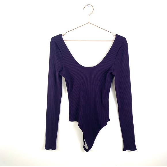 Aritzia Tops - Aritzia Wilfred Free Ribbed Leila Bodysuit